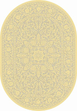 Рельефный ковер из вискозы GENOVA GOLD 38064 6262 60 ОВАЛ