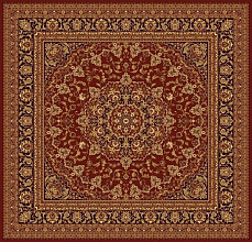 Ковер шерстяной Floare ISFAHAN 207-3658 КВАДРАТ