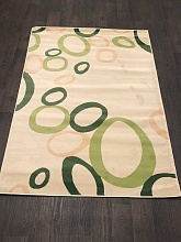 FLOWER VR09 CREAM-GREEN