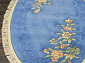 90 LINE WOOLEN HANDK-KNOTTED A-116 BLUE Овал