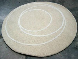 Ковер RETRO ROUND natural 