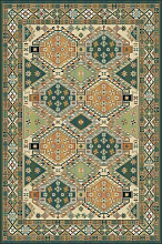 Маленький ковер ворс вискоза-хлопок ROYAL PALACE 14279 6161 (67*105)