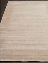 WOOL VISCOSE BORDERED HL 754 NATURAL-BEIGE-BROWN