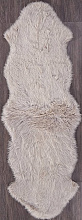 Ковер Овчина Sheepskin Sheepskin 55x190 темно бежевый