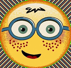 Ковер CRYSTAL NC02 YELLOW Круг