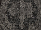 Ковер-циновка KAIR S129 BLACK-GRAY Овал