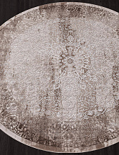 Ковер ARMINA 03878B BROWN / BROWN Круг