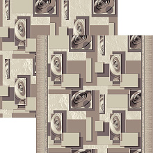 Ковровая дорожка принт 8-ми цветное полотно p1592b1p 100