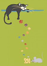 детский FUNKY CAT lime