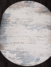 Ковер NATUREL D994 BEIGE-BLUE Овал