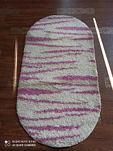 Ковер COMFORT SHAGGY 2 s608 BONE-PINK Овал