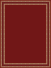 Полушерстяной ковер нестандартного размера