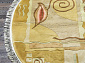 90 LINE WOOLEN HANDK-KNOTTED SHD-119 BEIGE Овал