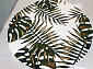 с цветами SCANDINAVIAN MONSTERA 6 круг 