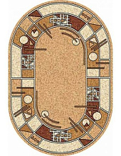 Ковер DIANA ALBINA 3 BEIGE Овал