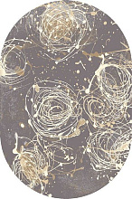 ALABASTER Kianta graphite ОВАЛ