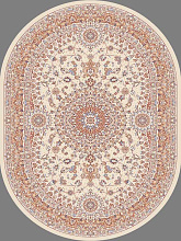 Ковер MASHAD PRESTIGE 08627A CREAM/L.PINK Овал