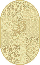Ковер для детей и взрослых RIMINI 5068 191875a beige ОВАЛ