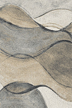 Ковер SPACE D848 BEIGE-BLACK