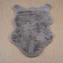 Ковер из искусственного меха Krolik 1000A T9082_GREY шкура