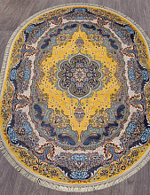 Ковер ARAVIA 6807 YELLOW Овал