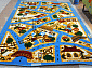 детский  Веселые дорожки голубой