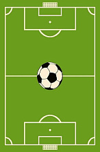 детский FUNKY TOP HOP green Футбольное поле