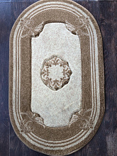 PACIFIC CARVING 0058 D.BEIGE / BEIGE Овал