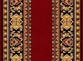 Ковровая дорожка Кремлевская 931 бордо