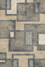 Ковер SPACE D846 BEIGE-BLACK