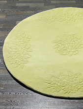 90 LINE WOOLEN HANDK-KNOTTED 7006 CREAM Круг