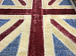винтажный ручной работы Британский флаг Vintage Flag Patchwork 230315