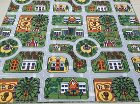 Детский ковер-палас с дорогами ECOPOLIS