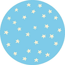 детский FUNKY TOP STARF blue ROUND
