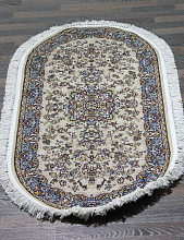 Ковер MASHAD PRESTIGE 01956A CREAM/L.BLUE Овал