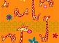детский FUNKY GIRAFFE a apricot