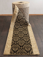 Ковровая Дорожка IZMIR D716 BLACK-BEIGE