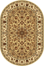 Ковер  STANDARD SAMIR beige ОВАЛ