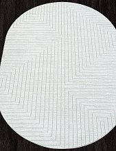 SIROCCO E256AC WHITE / BEIGE Овал