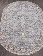 Ковер MARDAN 5049A COKEN D.GREY / YELLOW Овал