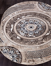 Ковер VALENCIA DELUXE d300 BROWN Овал