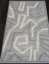 TUNIS 6604A L.GRAY / WHITE