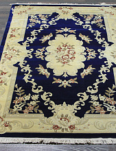 Woolen Machine-made carpets ZY0916MC NAVY