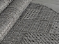 Ковер-циновка KAIR S160 DARK GRAY Овал