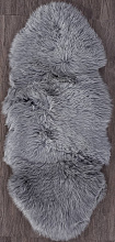 Ковер Овчина Sheepskin Sheepskin 55x145 светло серый