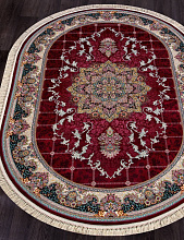 Ковер TEHRAN 7586 RED Овал