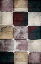 LONDON D831 GRAY-RED