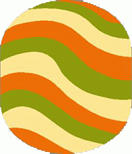 Ковер Шегги 001-35 ОВАЛ