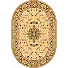 Ковер VALENCIA d115 BEIGE Овал
