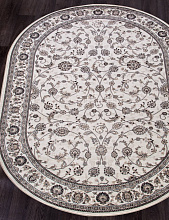 Ковер VALENCIA DELUXE D251 CREAM-BROWN Овал